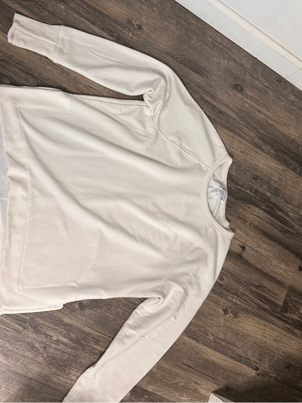 Athleta Cream Crewneck Sweatshirt - Picture 6 of 13